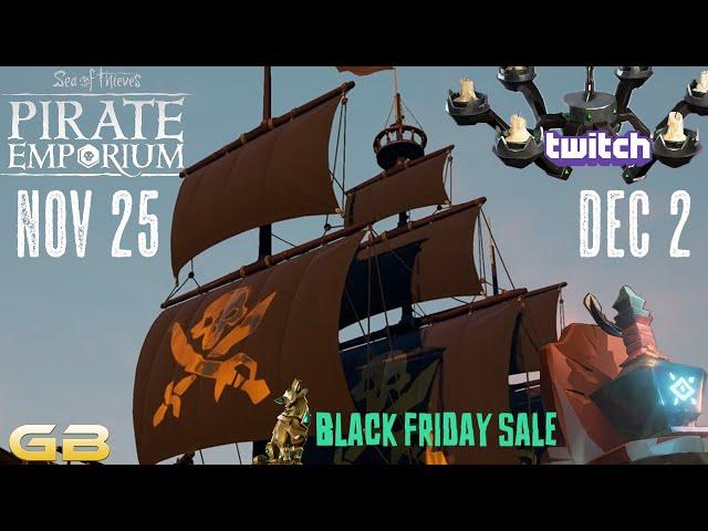 Sea of Thieves Black Friday Sale and Obsidian Captain's Chandelier