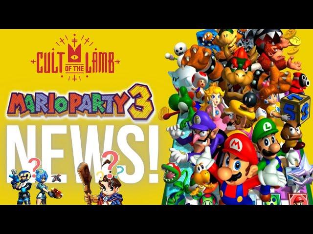 Mario Party 3 is COMING! To the Nintendo Switch And Cult Of the Lamb Game Trial!