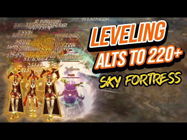 Leveling my alts in Sky Fortress | Rappelz Merc