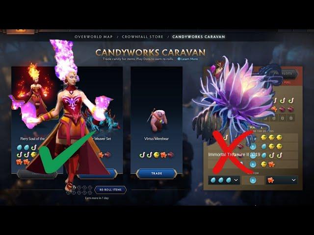 DOTA 2/TRY THIS METHOD 100% GET FREE ARCANA IN CANDYSHOP CRAVAN/PART 2 #dota2 #dotawtf #crownfall