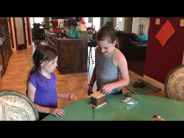 Exploding coin bank prank