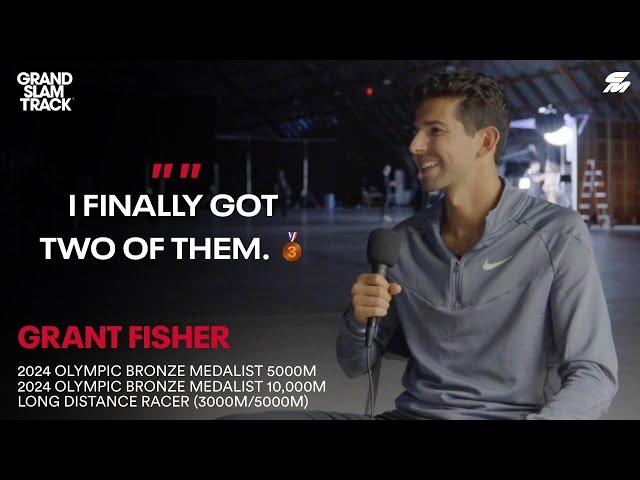 Grant Fisher Reflects On His Olympic Bronze Medals In Paris, Plotting For 2025 With Grand Slam Track