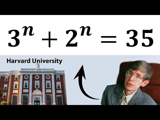 Harvard University Admission Entrance Exam | A tricky question