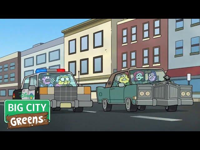 Stolen Car Chase (Clip) / Gramma Driver / Big City Greens