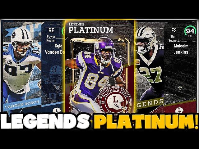 RIPPING THE LEGENDS PLATINUM PACK! LEGENDS PLAT PACK & MYSTERY PACKS! MADDEN 25 ULTIMATE TEAM!