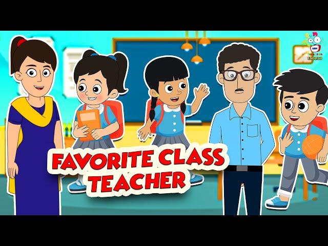 Favorite Class Teacher | School Teacher | English Moral Stories | English Animated | English Cartoon