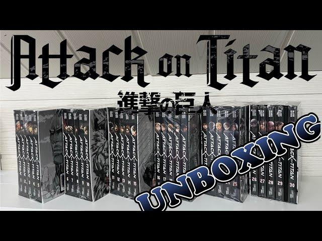 Manga Unboxing  | „Attack on Titan“ Sammelschuber 1-6 + Extra‘s