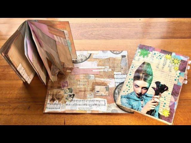 DIY Master Board in BOOK FORM - AKA Art Journal TUTORIAL