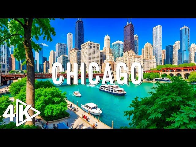 Chicago 4K UHD  The Windy City’s Skyline, Architecture, and Vibrant Culture