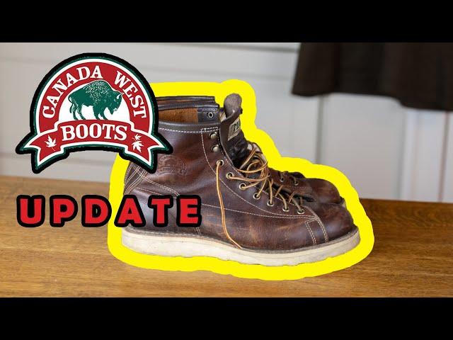 Canada West Moorby Boots: Update on the 2832 Lace to Toe Boots