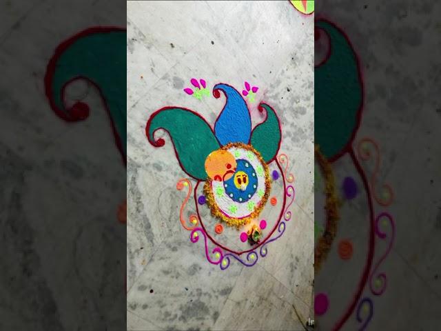 Rangoli competition held.#vps #noida #school #rangoli #2023