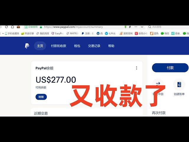 全自动挂机刷美金项目，一天10美金跟捡一样。