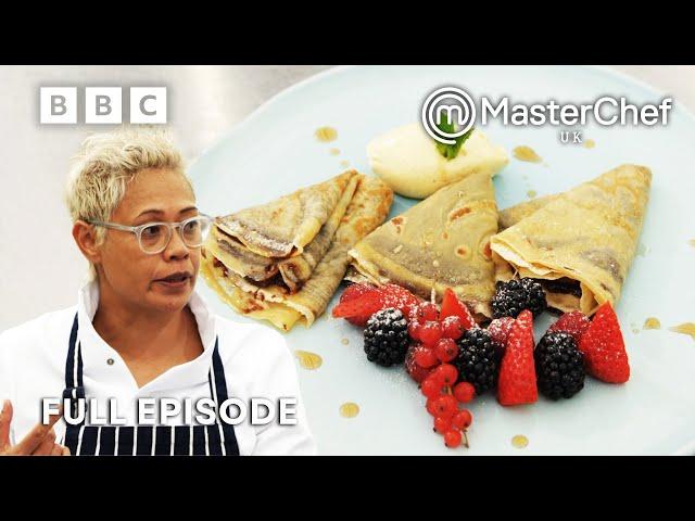 Monica Galetti's Crepe With Hazelnut Spread | The Professionals | Full Episode | S14 11 | MasterChef