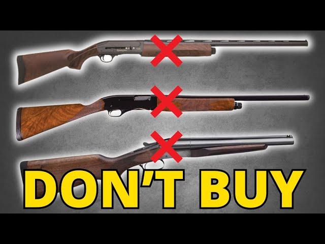 Never EVER Buy These Shotguns!