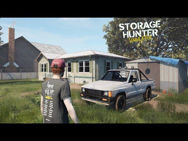 Buying Our First House Closer To Auctions ~ Storage Hunter Simulator