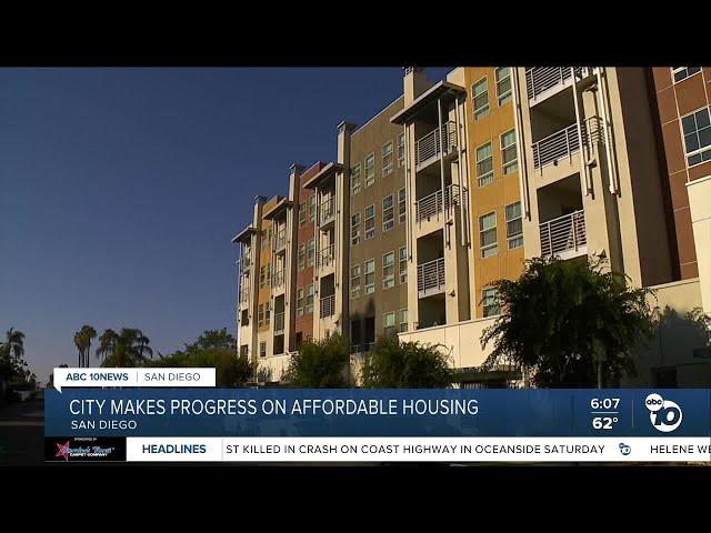 City report shows San Diego making progress in increasing affordable housing