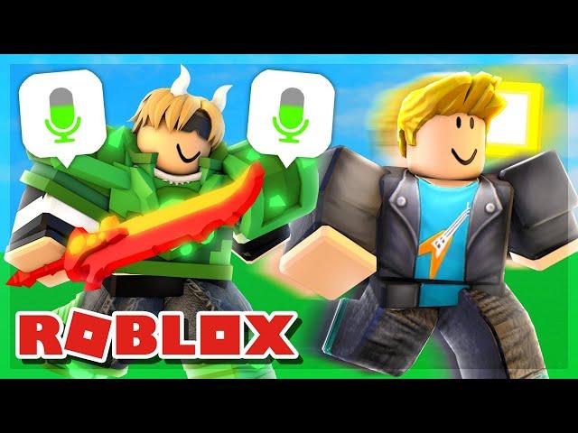 The FUNNIEST Matches in VOICE CHAT! Roblox Bedwars