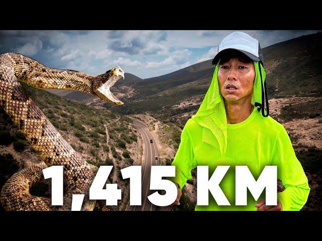 I ran from the US to Tehuacán, Mexico | 3,000 km Challenge