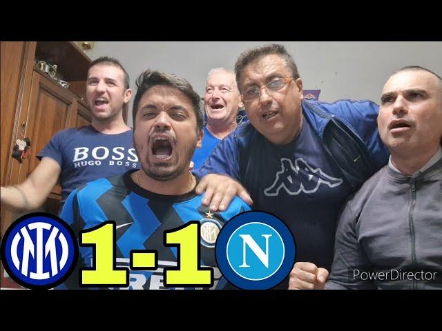 [TANTI RIMPIANTI] Inter-Napoli 1-1 LIVE REACTION CLUB CASTELLANO‼️