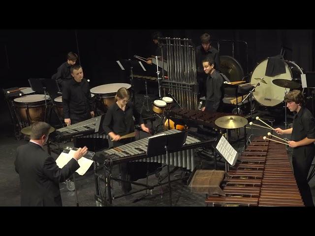 Blur by Cesar Gonzales performed by The Woodlands HS Percussion Ensemble, Andy Salmon, Director