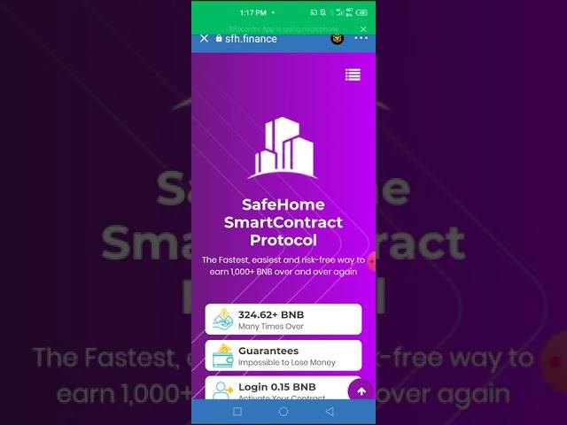 HOW TO ACTIVATE YOUR SAFE HOMES (SFH) ACCOUNT