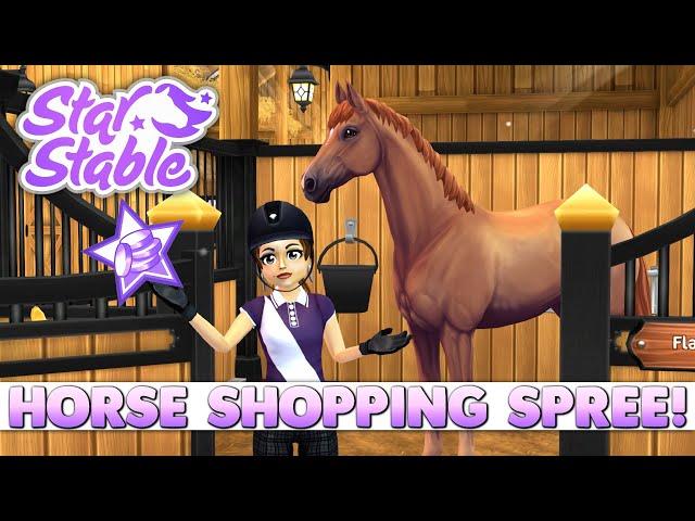 Star Stable Horse Shopping Spree - Buying 5 New Horses! 