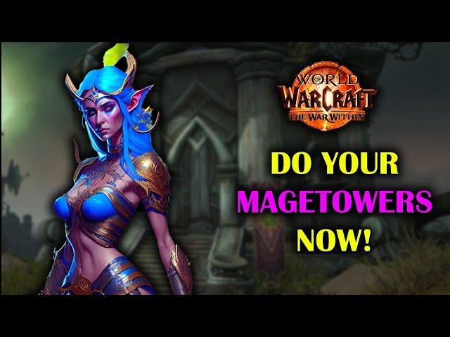 THE BEST time to do all your Magetower Challenges | Guide | The War Within season  11.0.7