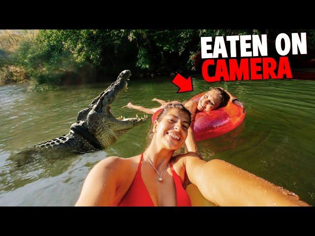 1 Hour of the Most DISTURBING Times People Were EATEN ALIVE On Camera By Deadly Animals!