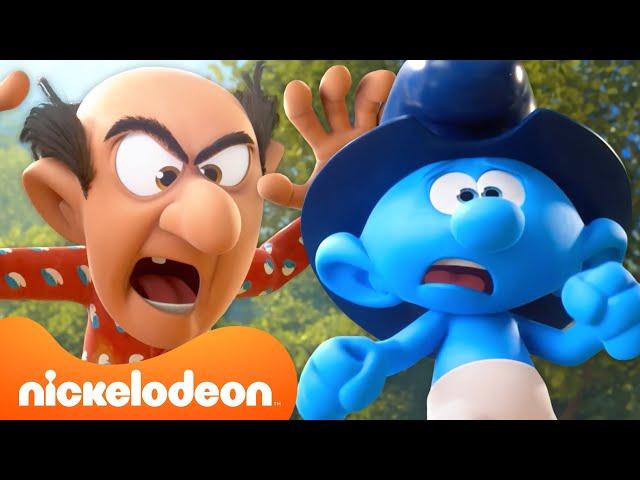 Every Time The Smurfs ESCAPED Gargamel  | Nicktoons