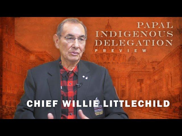 Interview w/ Chief Willie Littlechild, First Nations Papal Delegate | @ArchEdmonton