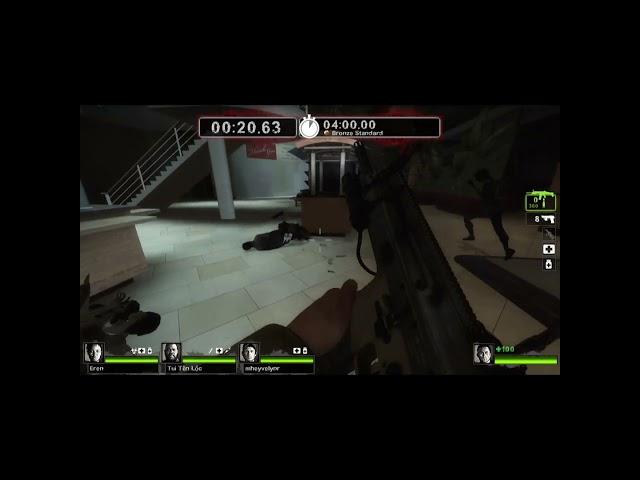 Left 4 Dead 2 | P6 zombie survival gameplay video | horror experience games #shorts