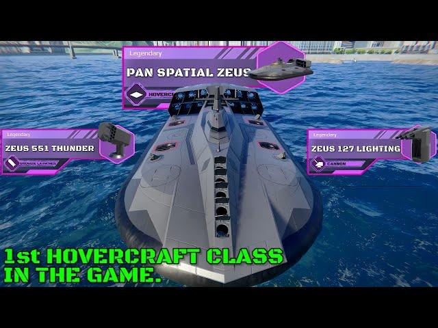 First Hovercraft In The Game! Pan Spatial Zeus Quick View and Gameplay! | Modern Warships