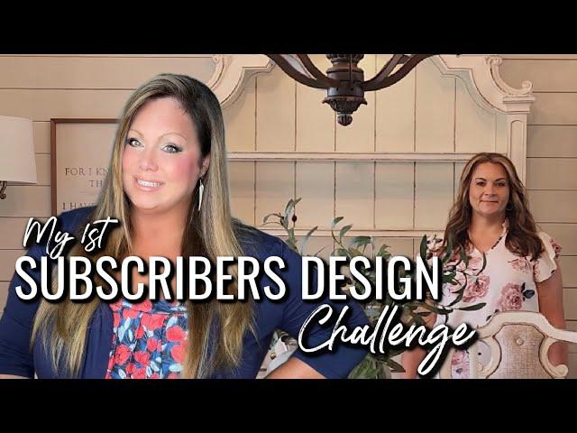 My First Subscribers Design Challenge With Tammy From Uniquely Home