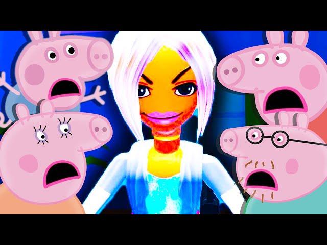 Peppa Pig ESCAPE FROM EVIL KAREN in Roblox!