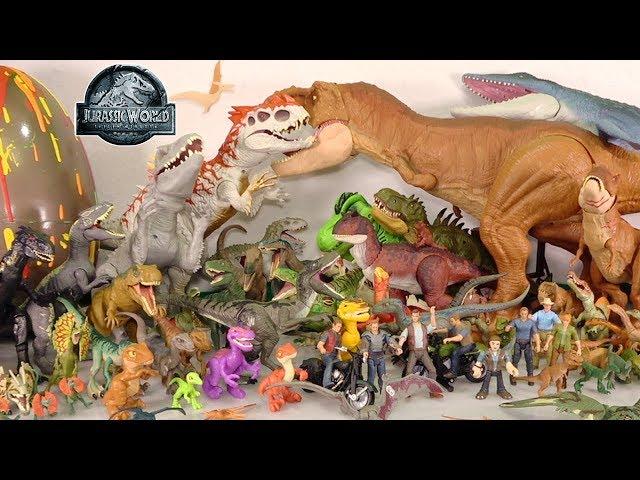 My HUGE Jurassic World Movie Dinosaur Figure Collection: 100+ Toy Dinosaurs