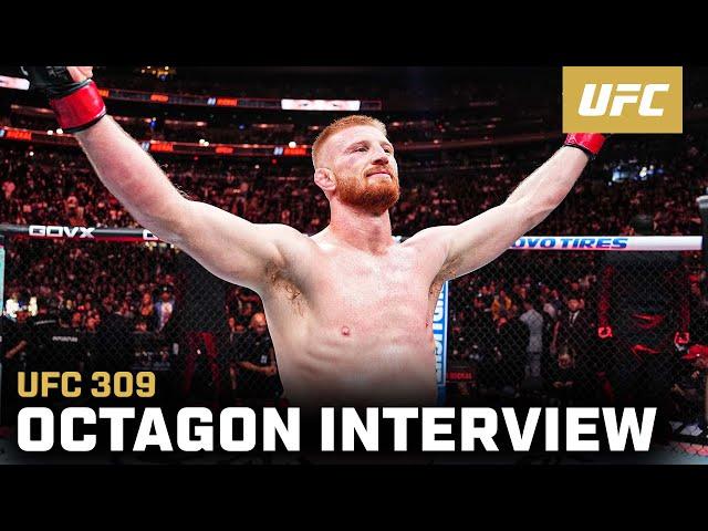 Bo Nickal Octagon Interview | UFC 309