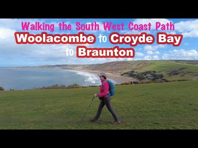 Best Walks in DEVON - WOOLACOMBE to CROYDE BAY to BRAUNTON - South West Coast Path National Trail