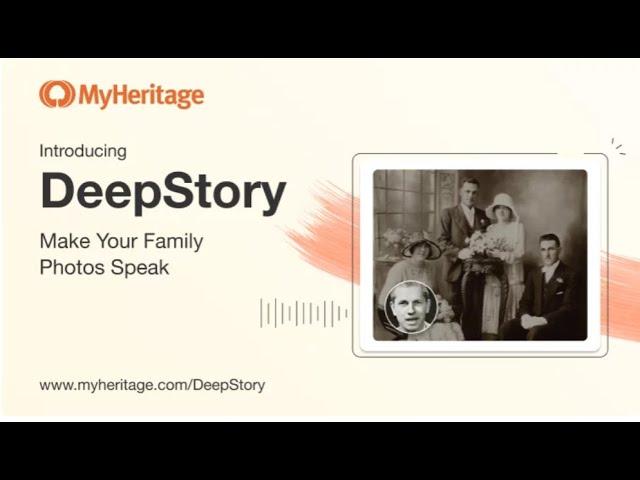 My Heritage Deep Story Tutorial