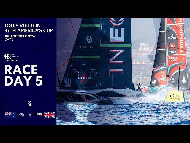 Louis Vuitton 37th America's Cup | Day 5 - LIVE