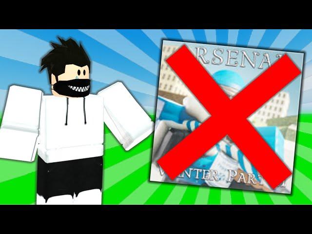 AM I QUITTING ARSENAL?... (ROBLOX)