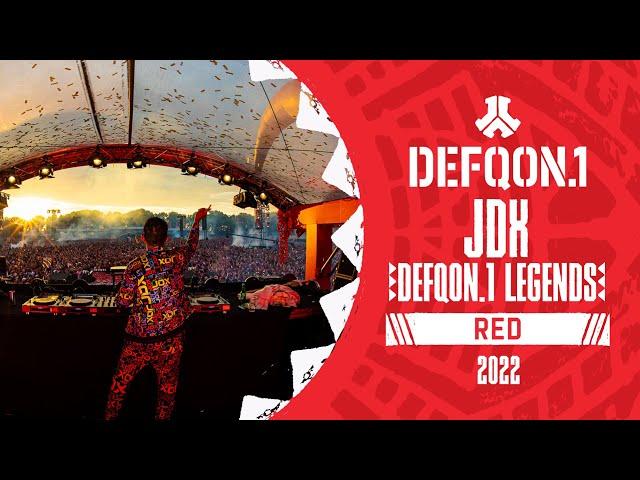 JDX | Defqon.1 Legends | Defqon.1 Weekend Festival 2022 | Sunday | RED