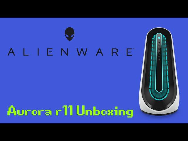 THE TIME HAS FINALLY COME!!! | New Dell Alienware Aurora r11 Gaming PC Unboxing (2020)