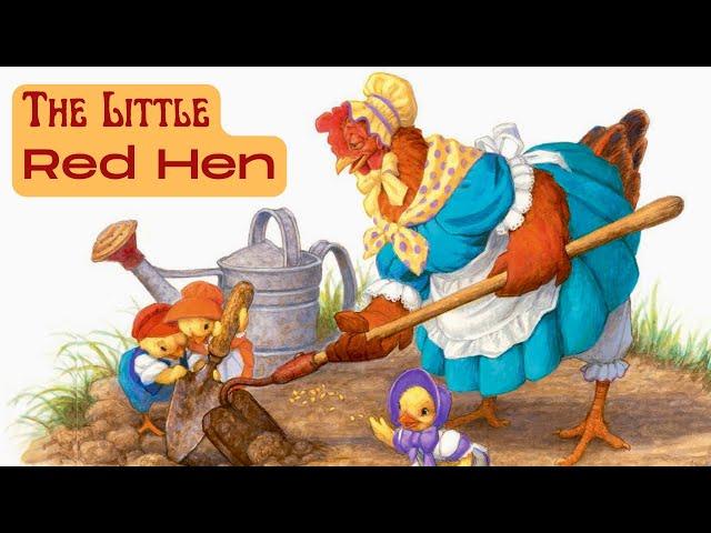  The Little Red Hen—Kids Book Short Read Aloud Work Ethic Fable