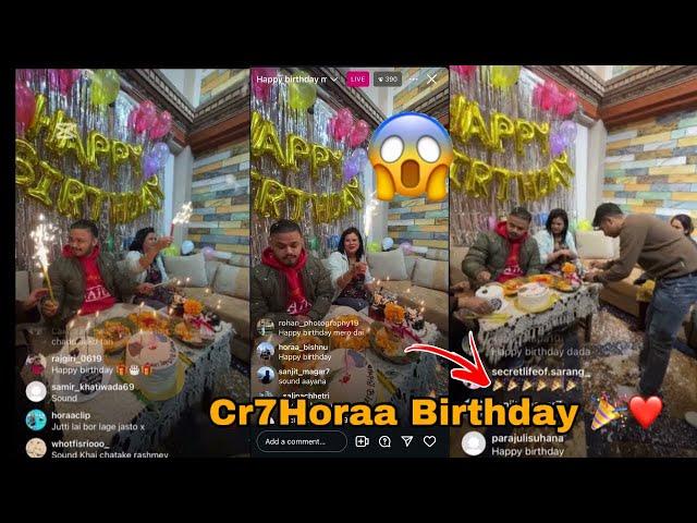 Happy Birthday Cr7Horaa Dai ️ #cr7horaa #Horaa #horaaesports source - Rashmay_ insta