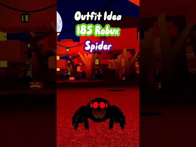 Making Roblox Spider Outfit Idea FOR CHEAP️