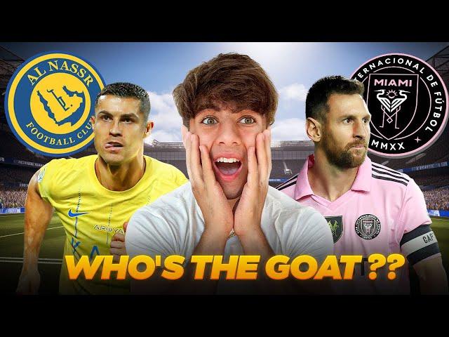 MESSI VS RONALDO: WHO'S THE GOAT OF SOCCER??