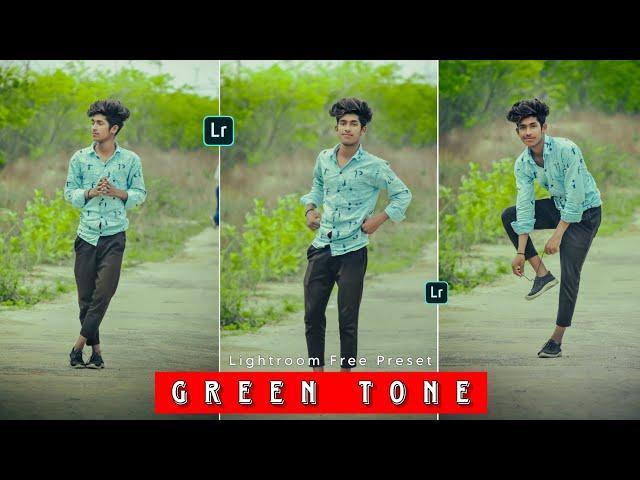 Green Tone Lightroom Preset | Lightroom Mobile DNG Preset | Lr Free Preset | Green Tone Preset