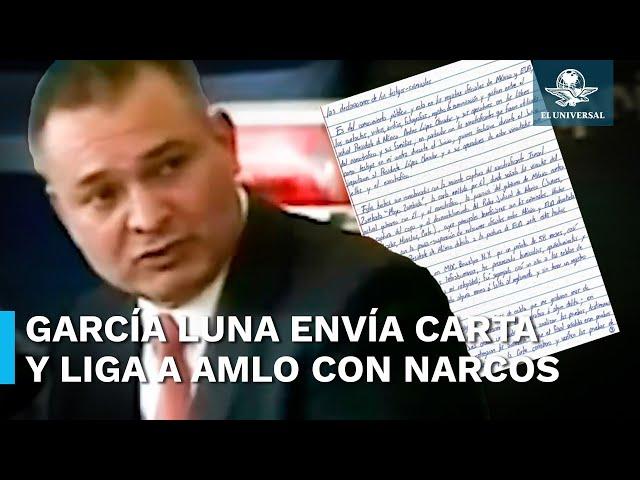 García Luna acusa nexos de AMLO con narcos; asegura que hay audios, pero no presenta pruebas