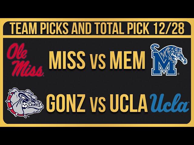 College Basketball Picks & Predictions Today 12/28/24 | NCAAB Picks Today