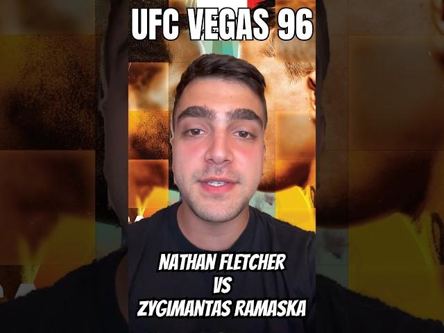 UFC Vegas 96 - Zygimantas Ramaska vs Nathan Fletcher